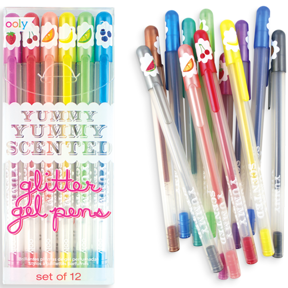Yummy Scented Glitter Gel Pens – Mint Museum Store