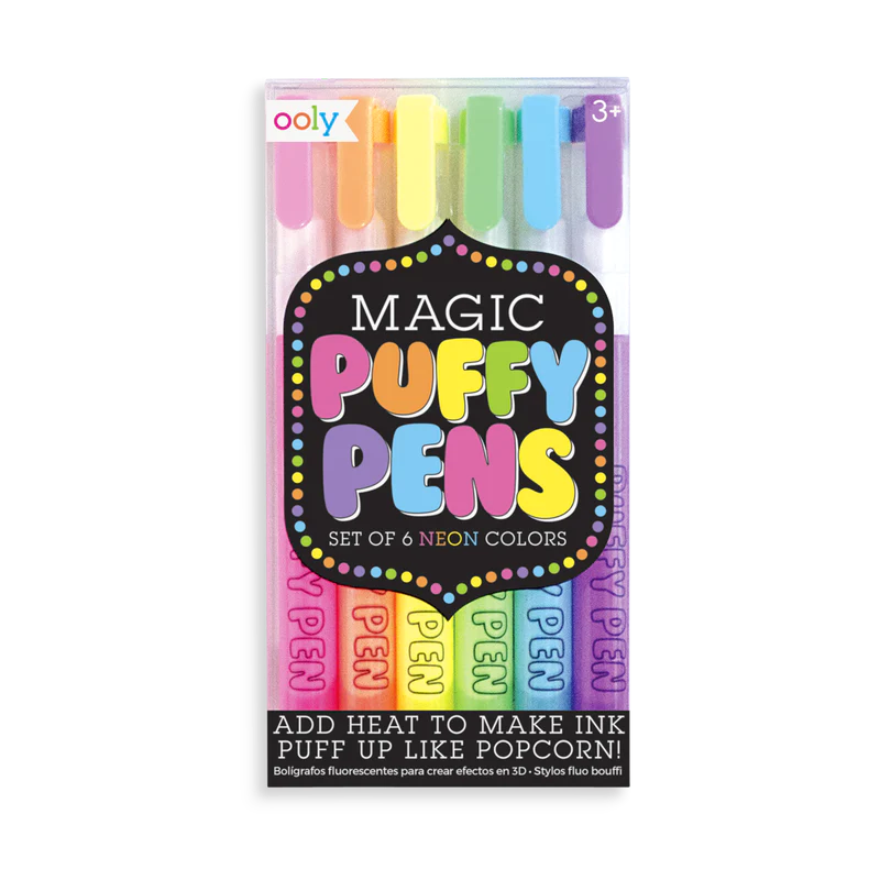 Magic Puffy Pens  Magic pens that puff up! Check out 5 ways to