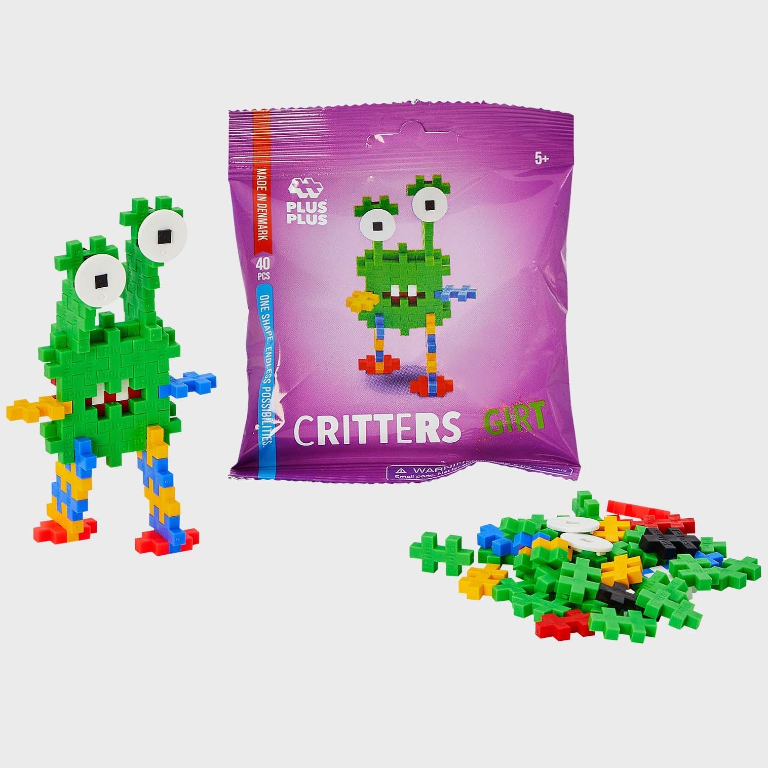 Plus Plus 40pc Lego Critters Characters