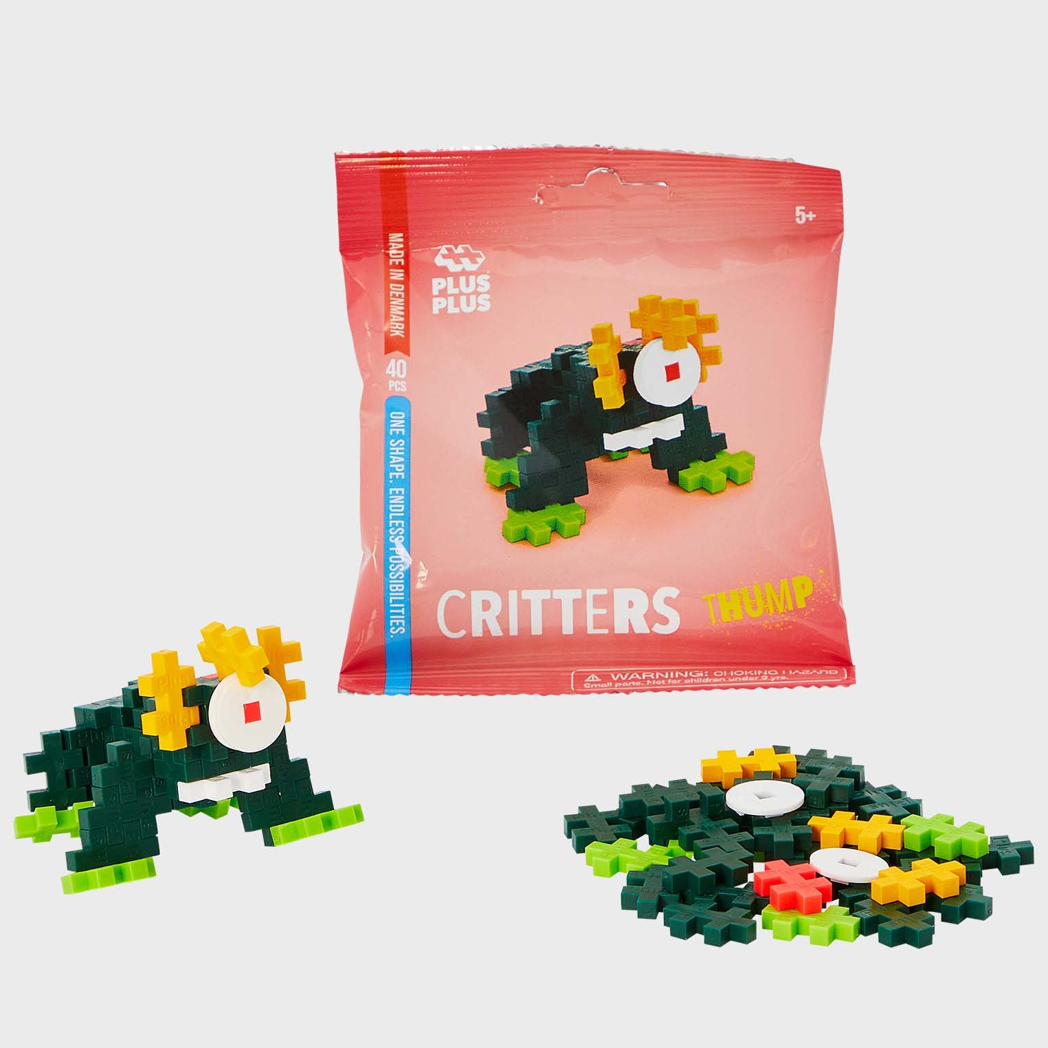 Plus Plus 40pc Lego Critters Characters