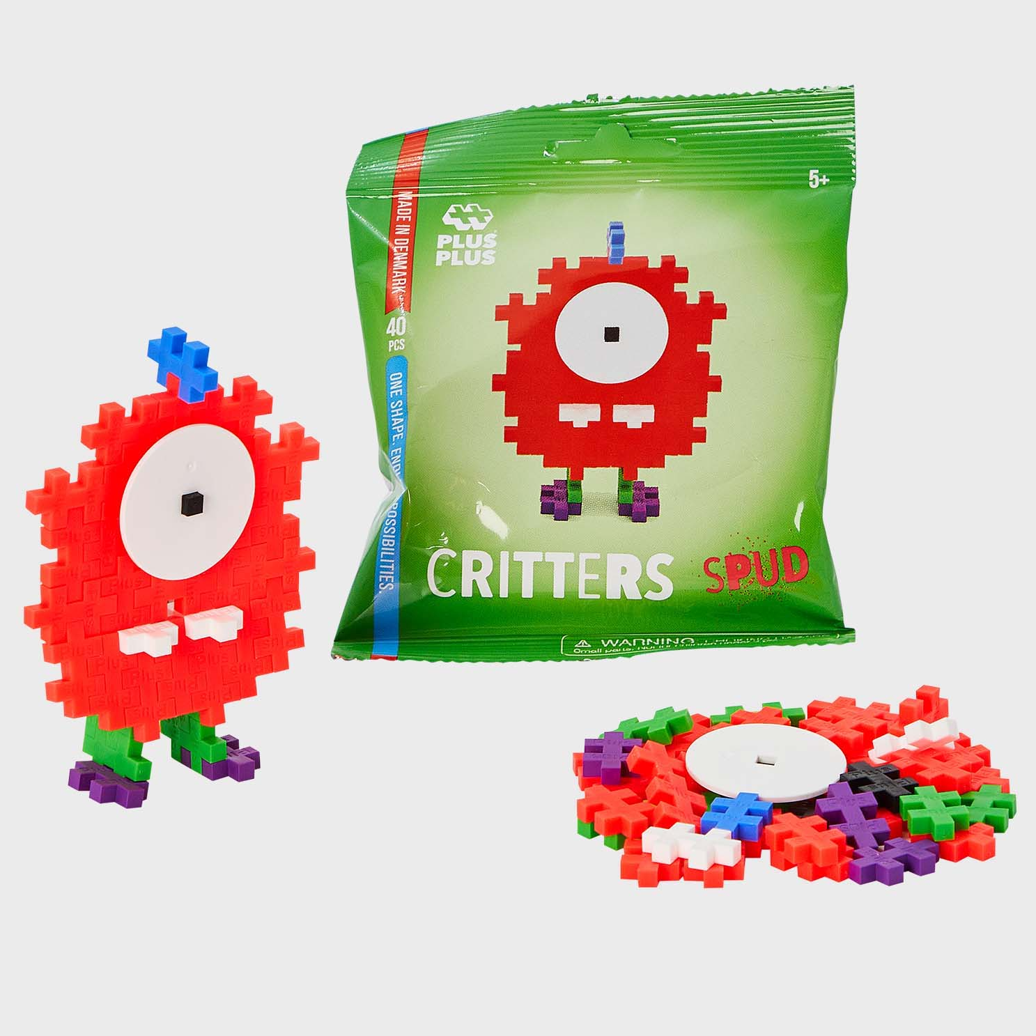 Plus Plus 40pc Lego Critters Characters