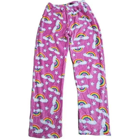 Fuzzies by Confetti Girl's Fleece Sleep Fuzzy PJ Pants - Pink